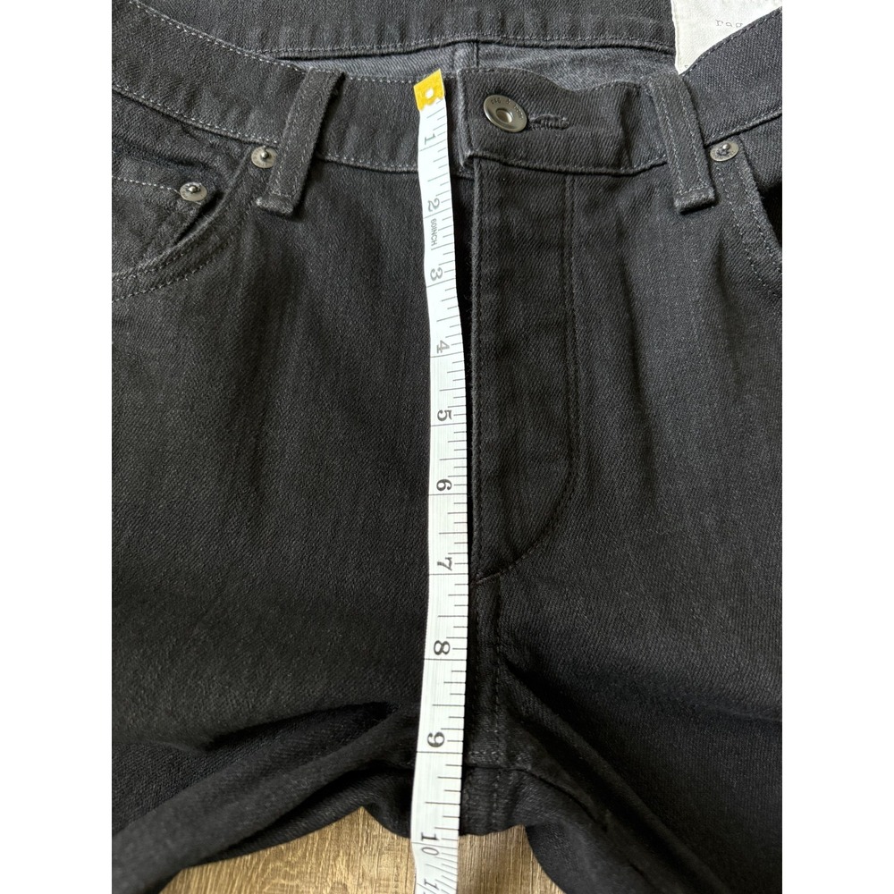 Rag & Bone Men's Jeans Sz 30x30 Black Fit 2 Slim Button Fly Stretch‎ Denim Pants - Picture 4 of 11